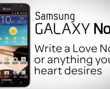 AT&T’s Love Notes From The Galaxy Note!